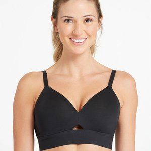 Spanx Mesh Panel Medium Impact Sports Bra NWT